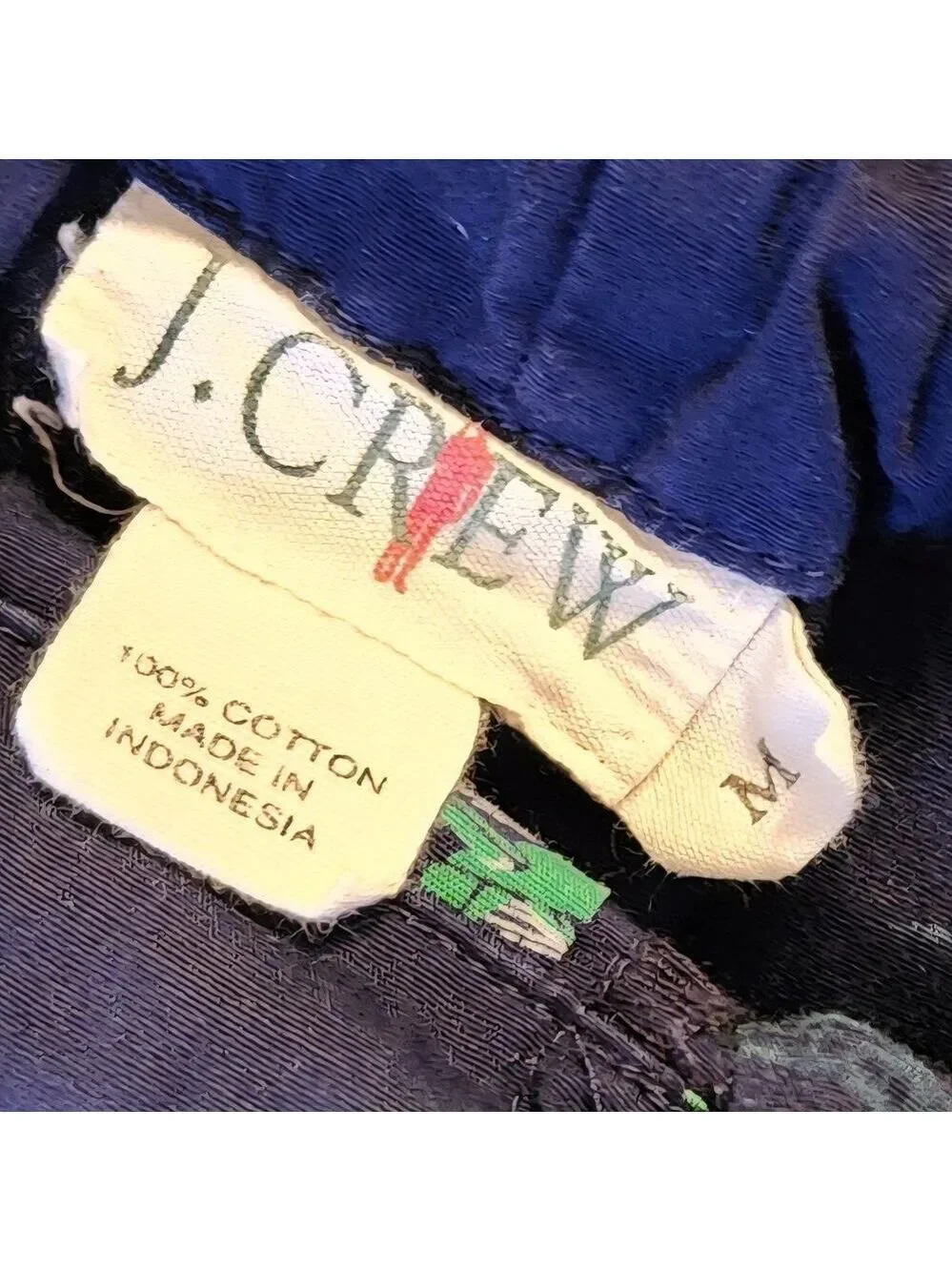 JCrew Men's Size M‎ 100% Cotton PJ Lounge Pants Navy w/Airplane EUC